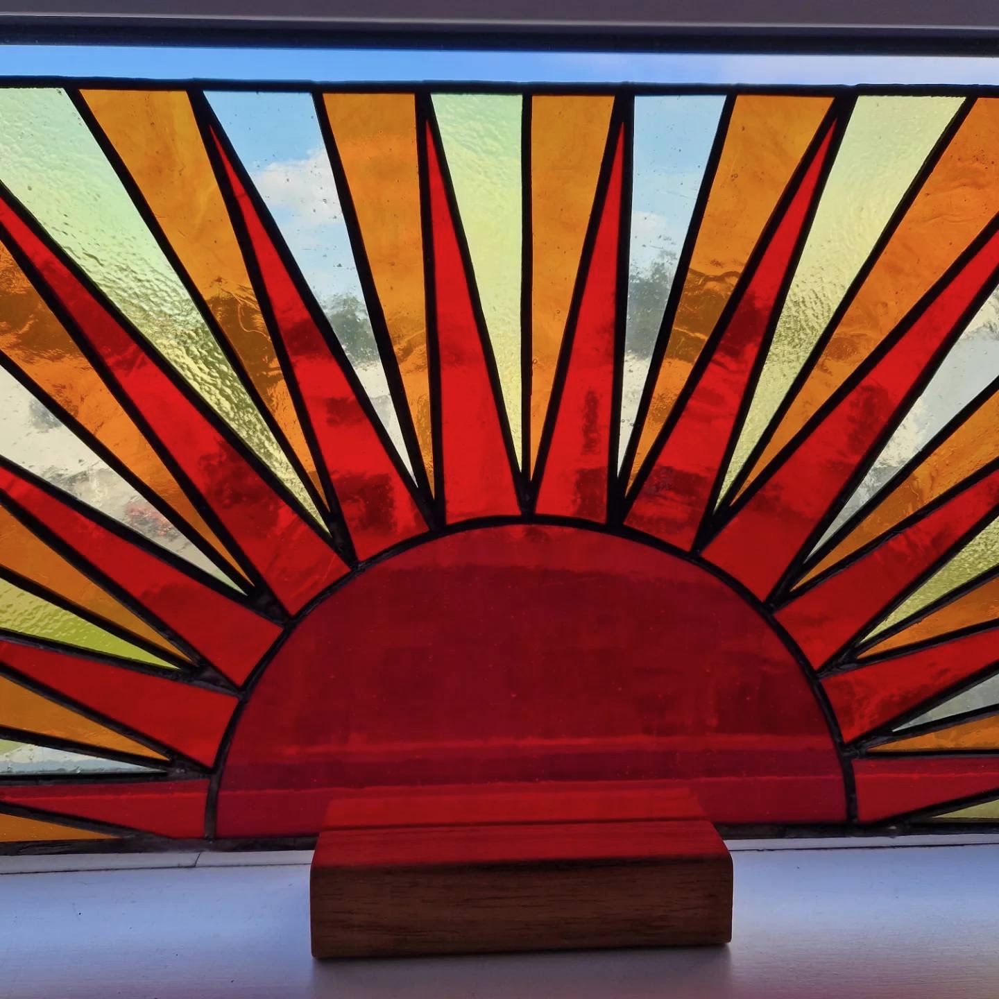 Stained Glass Art Panel