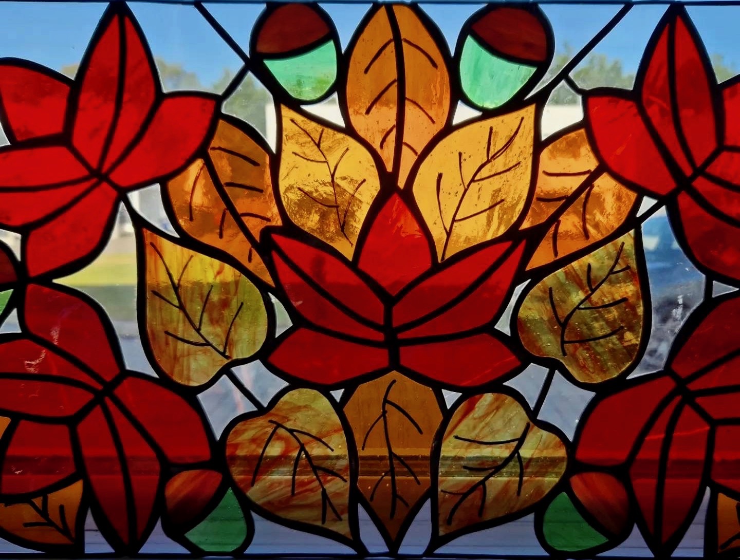Stained Glass Art Panel
